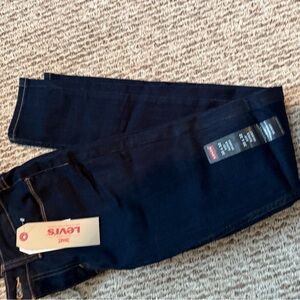 Levi's Women's Dark Blue Super Skinny Jeans